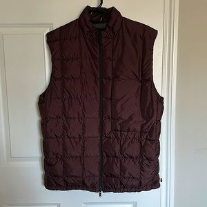 Theory Burgundy Vest